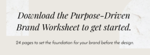 Brand Strategy Worksheet Free Download